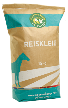 Nösenberger Reiskleie 15kg - ideale Alternative zu Getreide in der Pferdefütterung