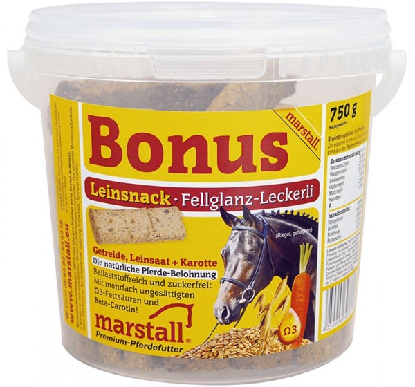 marstall Bonus-Linie Leinsnack Leckerli