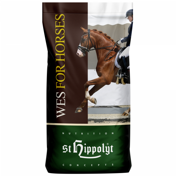 St. Hippolyt WES Basic Crunch Pellet 25kg - für Sport- und Freizeitpferde