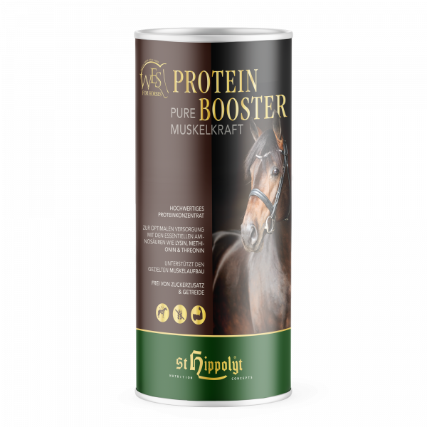 St. Hippolyt WES Protein Booster 0,75kg - Pure Muskelkraft