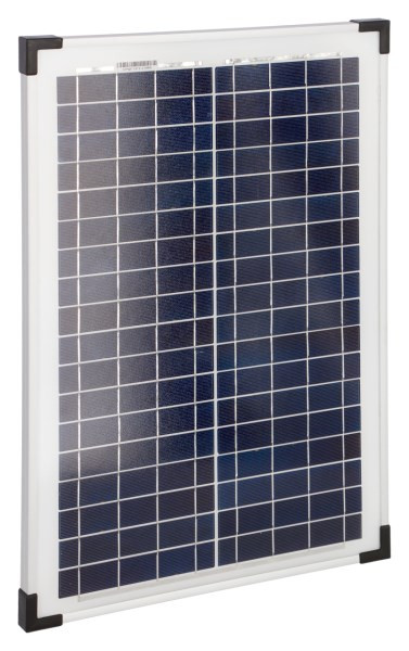 Solarmodul 25W inkl. Halterung für Geräte mit Buchse f. Solar