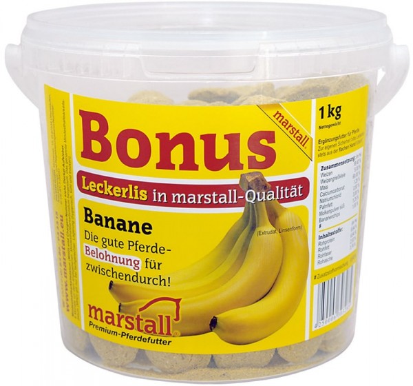 marstall Bonus-Linie Banane Leckerli 1kg